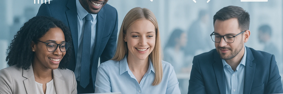 Collaborative Teamwork in a Tech-Driven Office