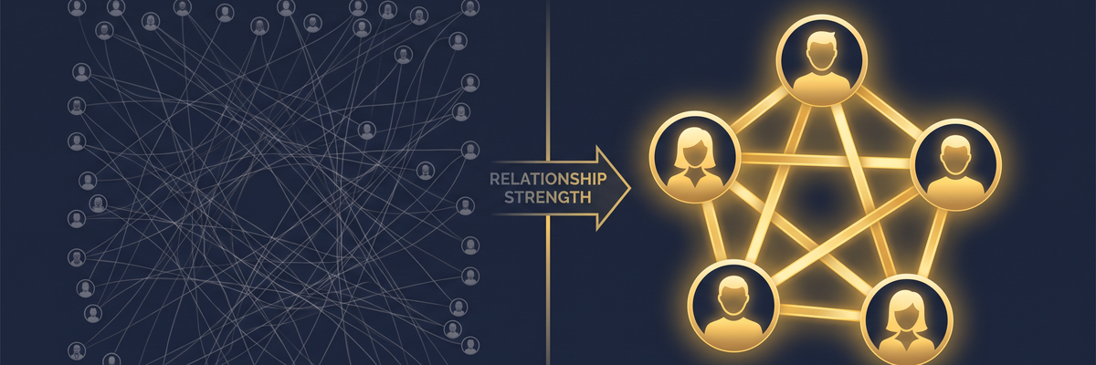 From Sparse to Strong The Shift in Relationship Dynamics