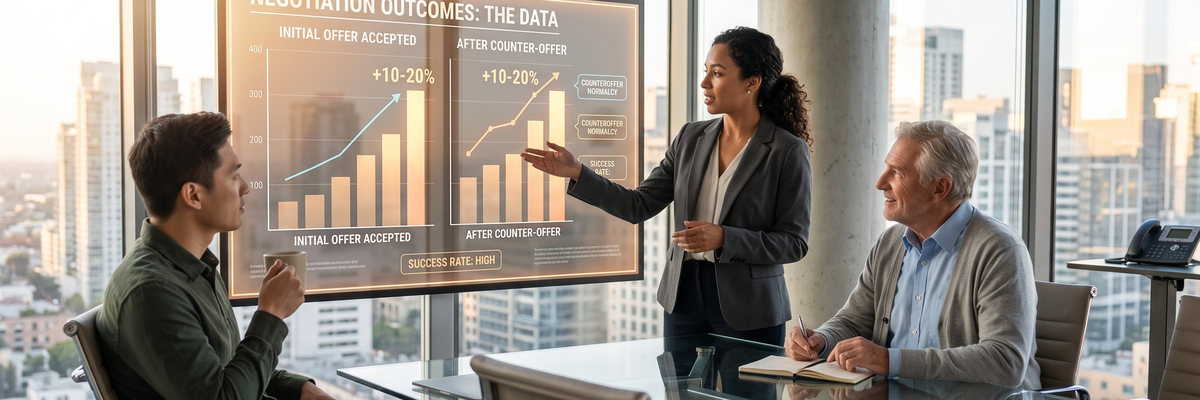 The Real Data Behind Salary Negotiation (And Why You Should Always Counter)