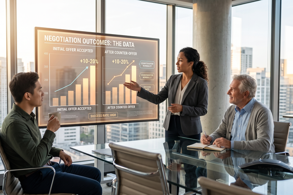 The Real Data Behind Salary Negotiation (And Why You Should Always Counter)
