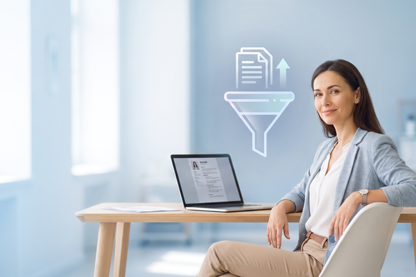 Professional Workspace with Recruitment Focus